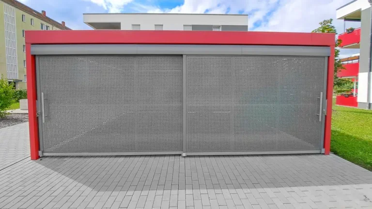 Metallbau Zieger KG– Mülleinhausung und Fahrradeinhausung